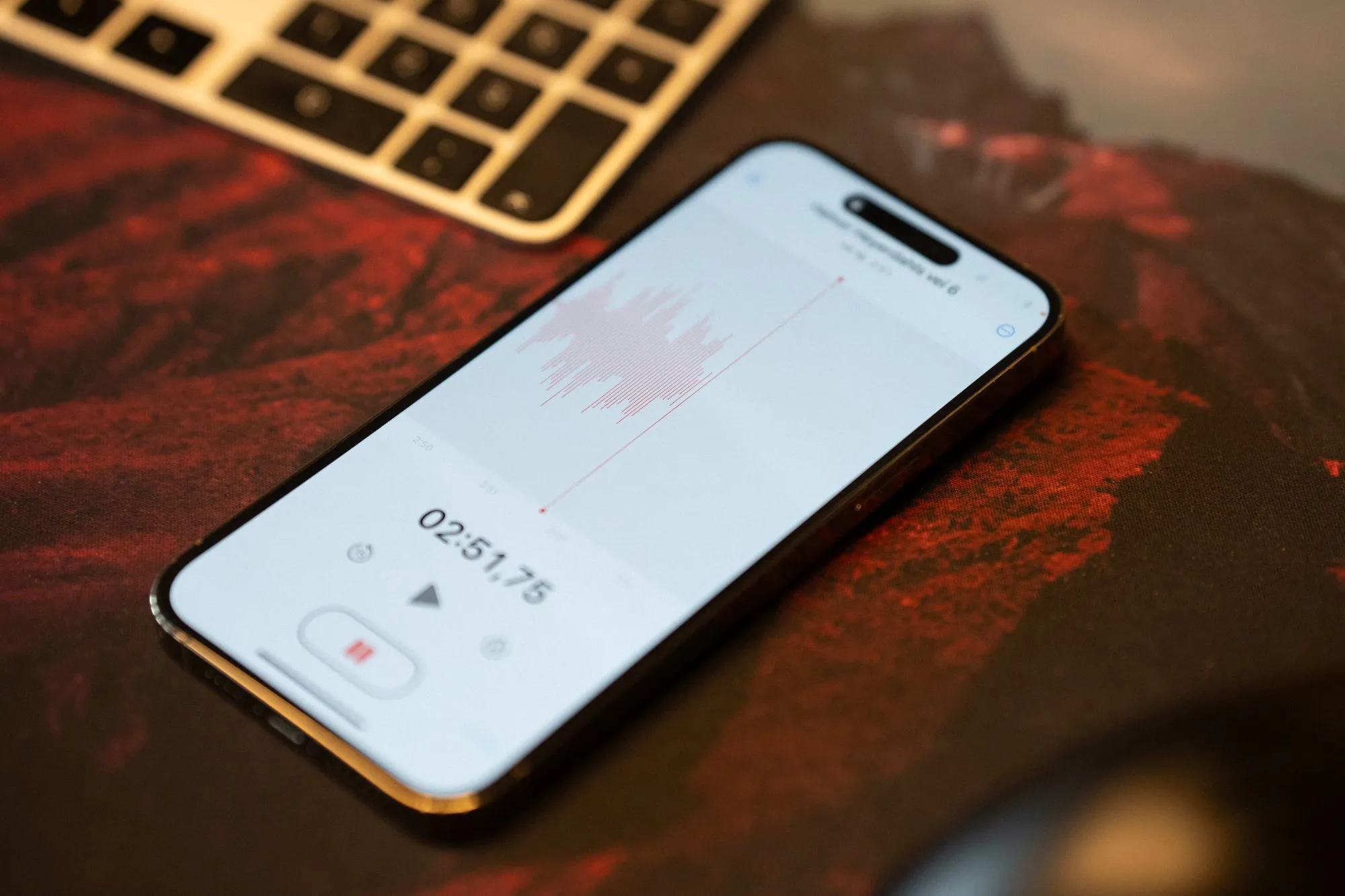 Taleopptak på telefonen fungerer også overraskende bra. Foto TECHLAB